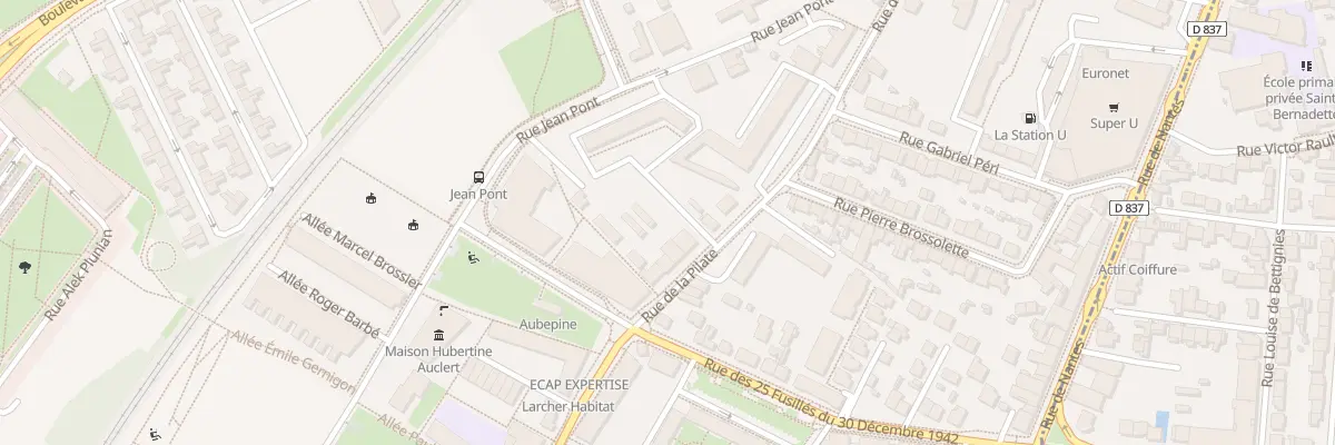 Plan du 82 Rue de la Pilate à Saint-Jacques-de-la-Lande