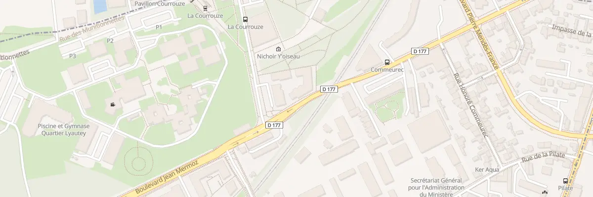Plan du 58 Bd Jean Mermoz à Saint-Jacques-de-la-Lande