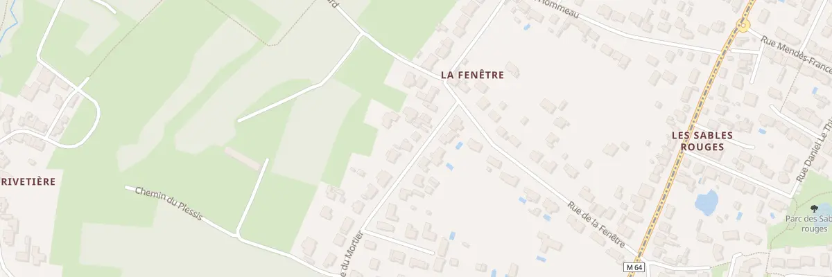 Plan du 8 Rue du Mortier à Saint-Jean-de-Boiseau