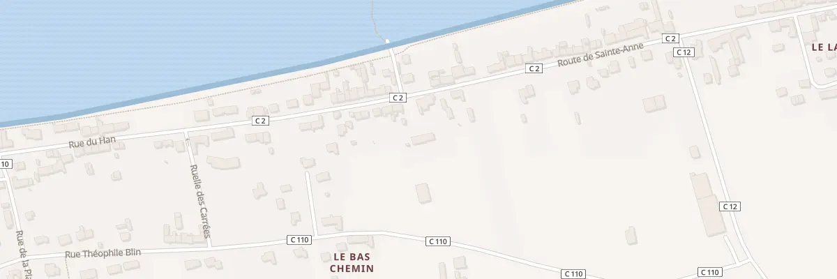 Plan du 5618 Le Han à Cherrueix