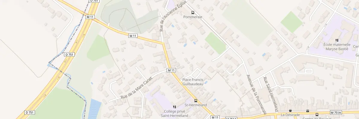 Plan du 43 Rue de l’Ancienne Eglise à Bouaye