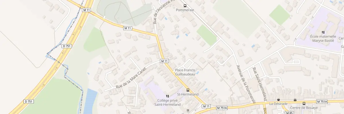Plan du 39 Rue de l’Ancienne Eglise à Bouaye