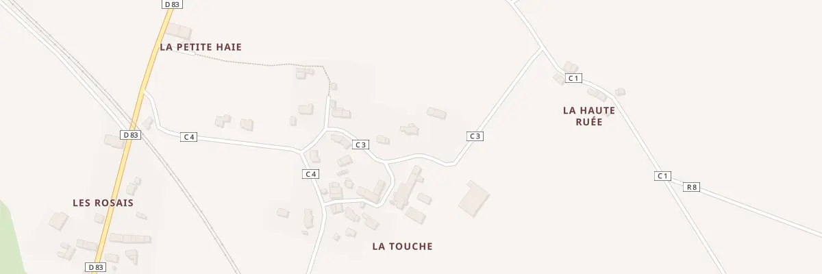 Plan du 5078 La Touche à Lanrigan