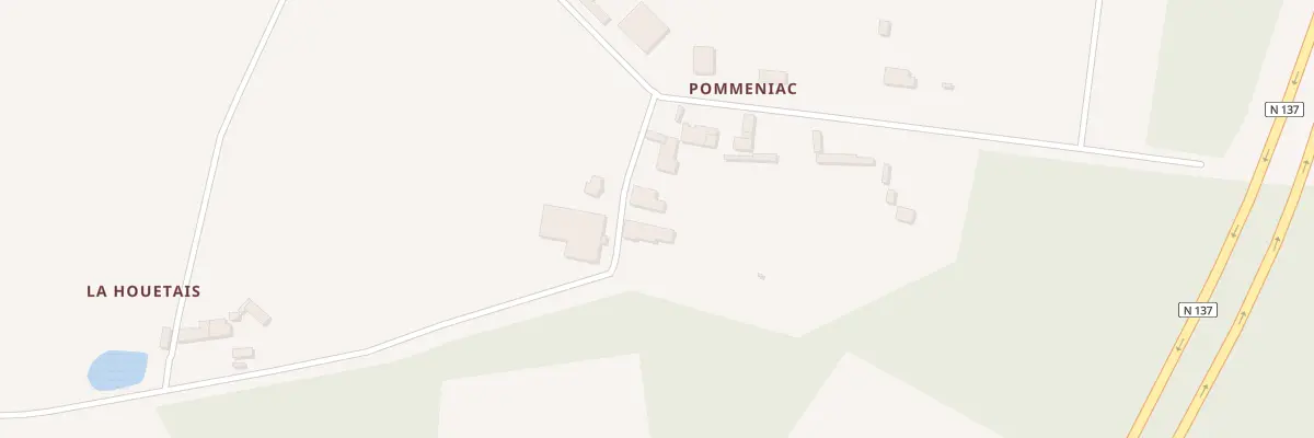 Plan du 11 Pommeniac à Bain-de-Bretagne