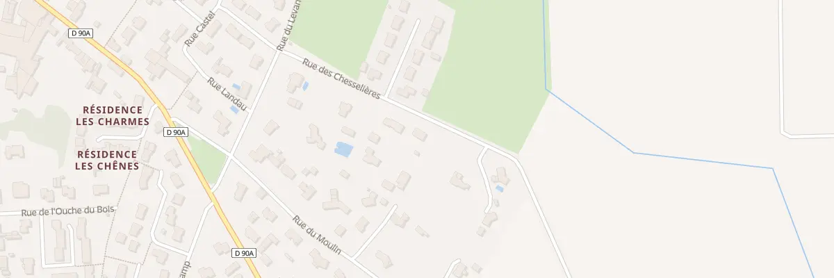 Plan du 8 Rue des chesselières à Falleron