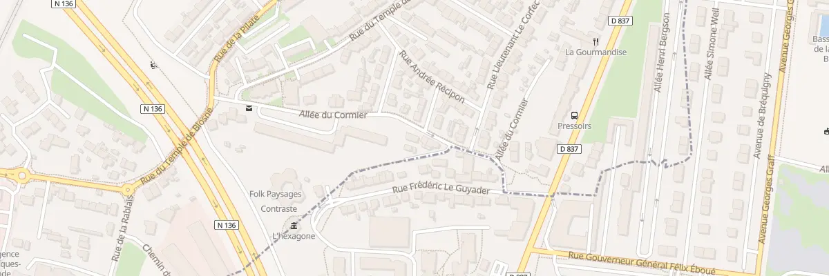 Plan du 22 All du Cormier à Saint-Jacques-de-la-Lande