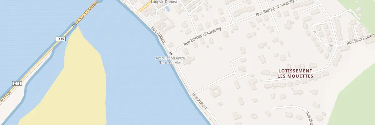 Plan du 31 Rue Aubert à Port-Bail-sur-Mer