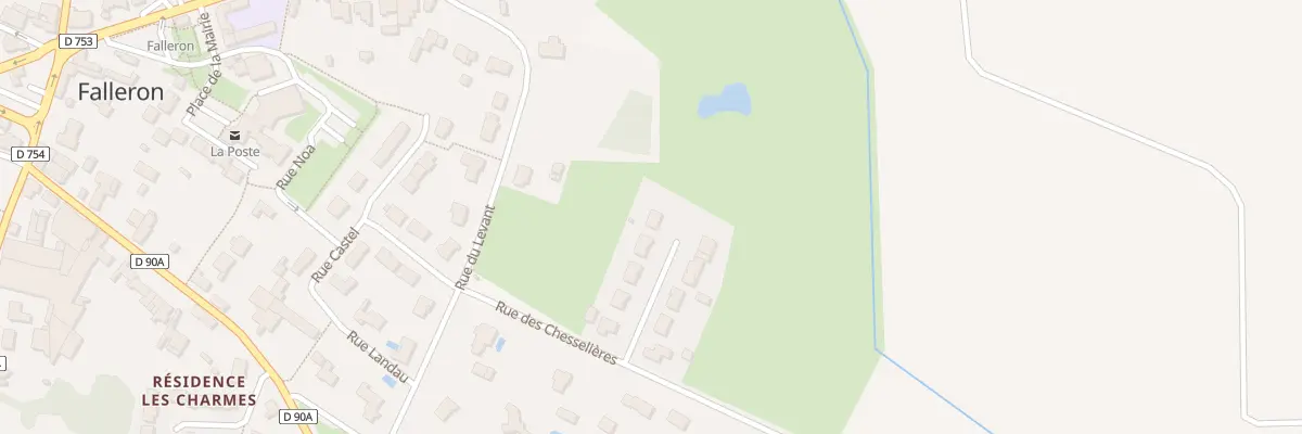 Plan du 9 Rue des plantes à Falleron