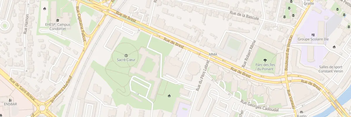 Plan du 37 Rue de Brest à Rennes