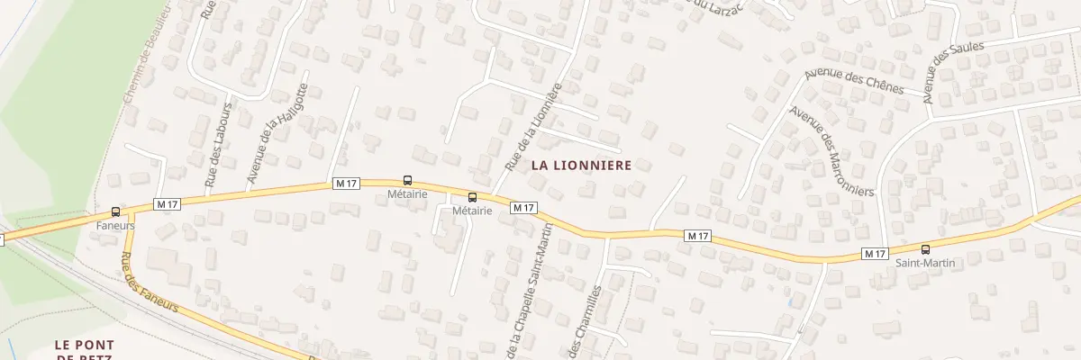 Plan du 132 Bd de la Libération à Couëron
