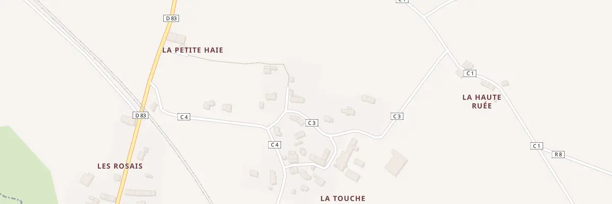 Plan du 5031 La Touche à Lanrigan