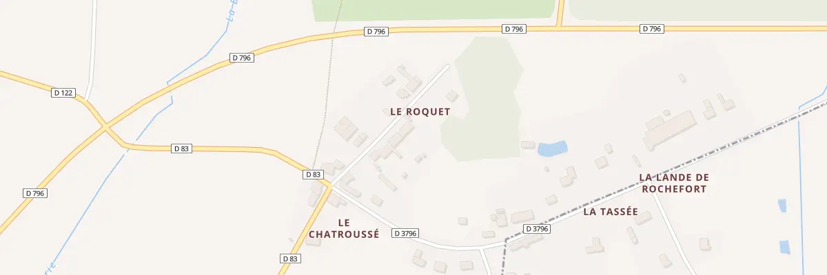 Plan du 5073 Le Roquet à Trémeheuc