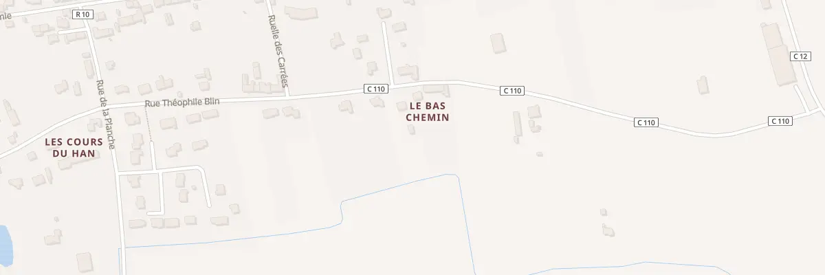 Plan du 5624 Rue Théophile Blin à Cherrueix