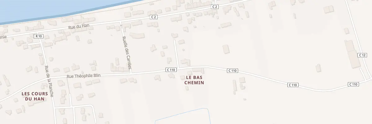 Plan du 5374 Le Bas Chemin à Cherrueix