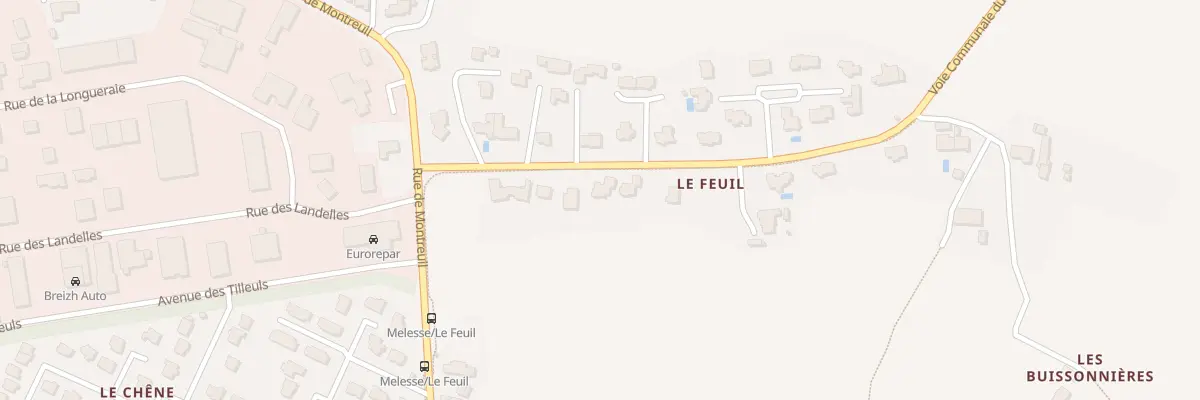 Plan du 46 Le Feuil à Melesse