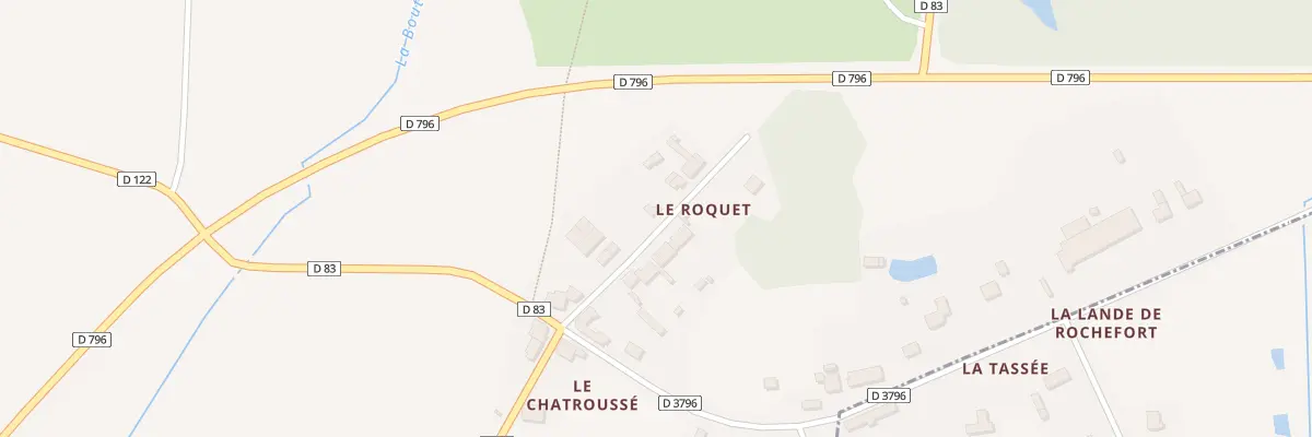Plan du 5070 Le Roquet à Trémeheuc
