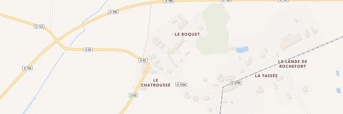 Plan du 5106 Le Chatrousse à Trémeheuc