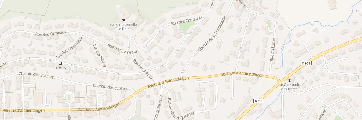 Plan du 18 Rue des Chataigniers à Cherbourg-en-Cotentin