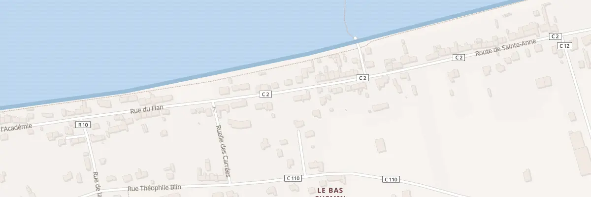 Plan du 86 Rue du Han à Cherrueix