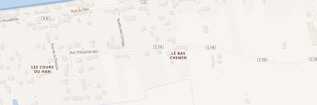 Plan du 34N Rue Théophile Blin à Cherrueix