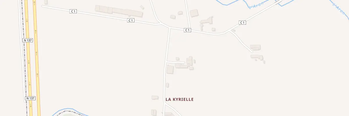 Plan du 3 La Kyrielle à Mouais