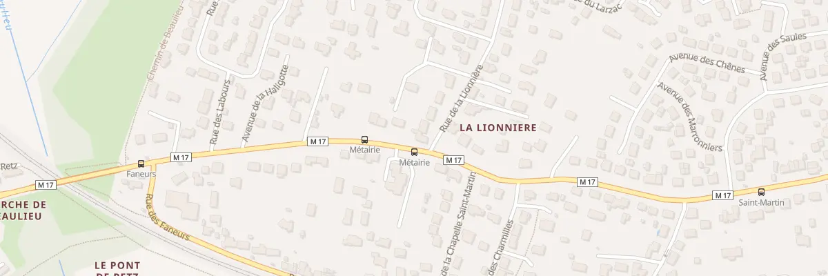 Plan du 136 Bd de la Libération à Couëron