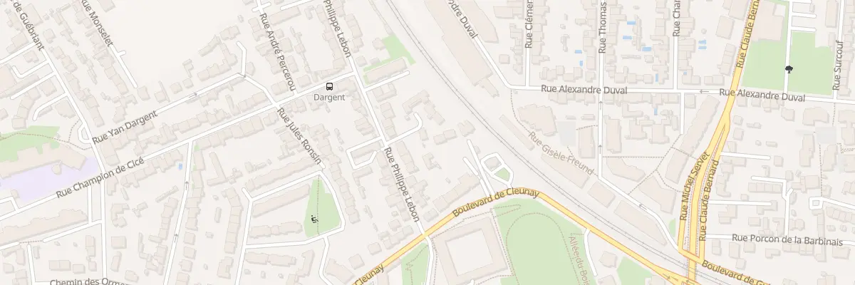 Plan du 41 Rue Philippe Lebon à Rennes