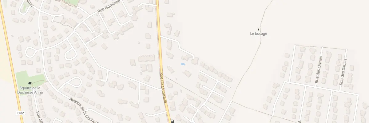 Plan du 34T Rue de Montreuil à Melesse