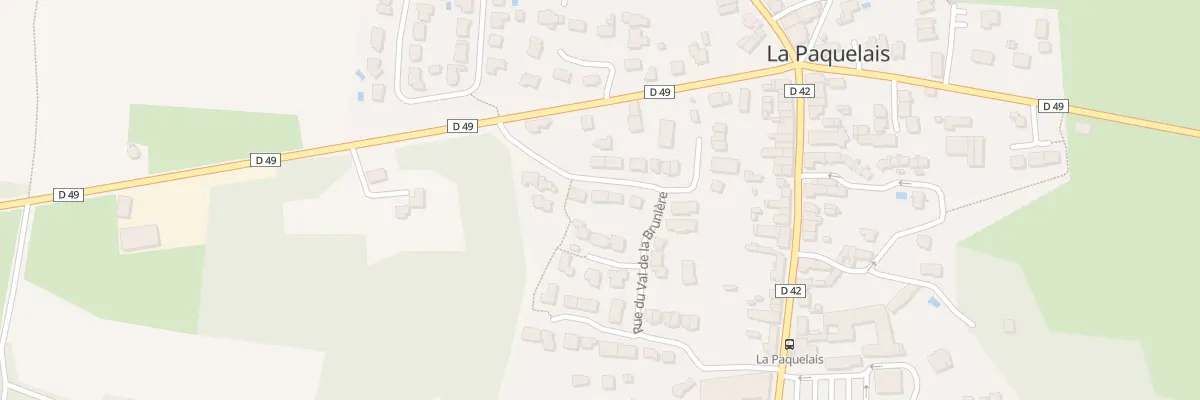 Plan du 43 Rue du val de la bruniere à Vigneux-de-Bretagne