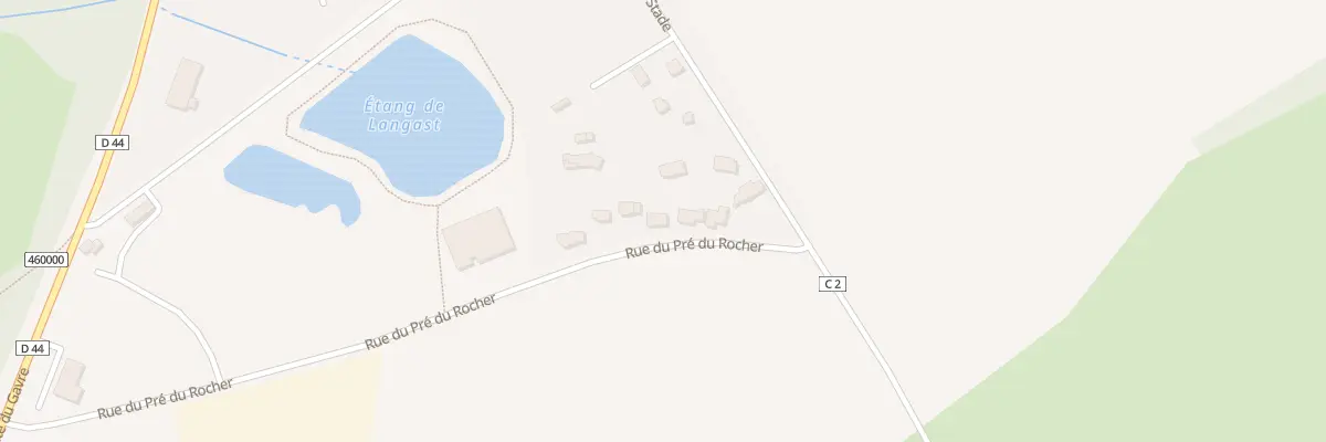 Plan du 6 Rue du Pré du Rocher à Vay