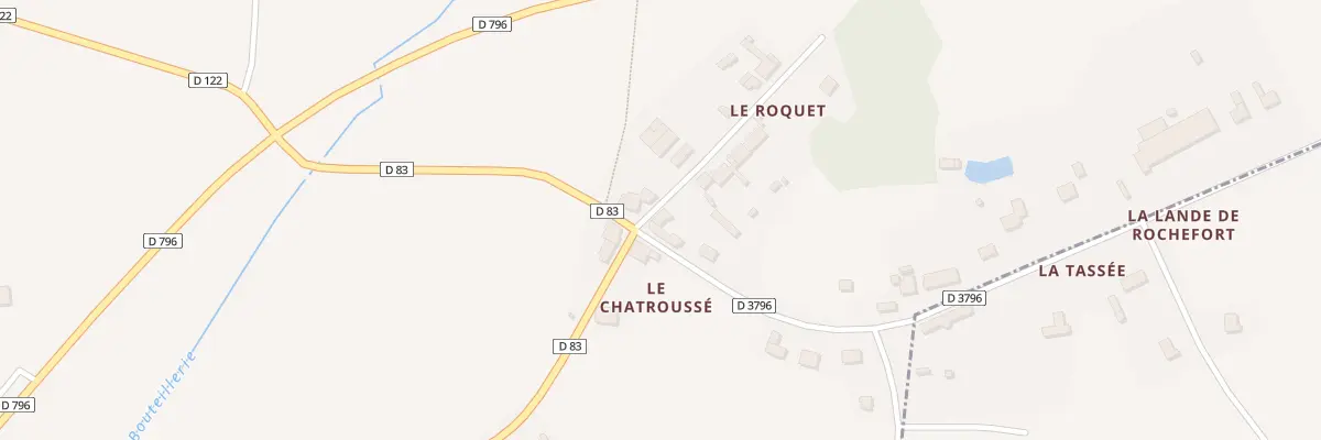 Plan du 5075 Le Chatrousse à Trémeheuc