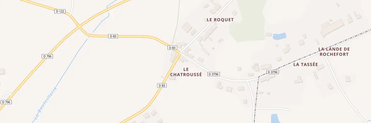 Plan du 5076 Le Chatrousse à Trémeheuc