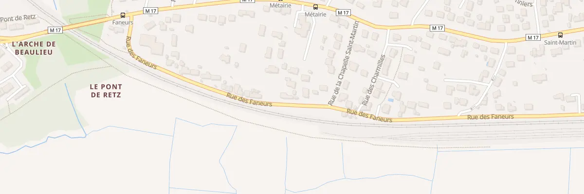 Plan du 74 Rue des Fâneurs à Couëron