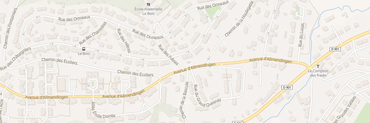 Plan du 26 Rue des Chataigniers à Cherbourg-en-Cotentin