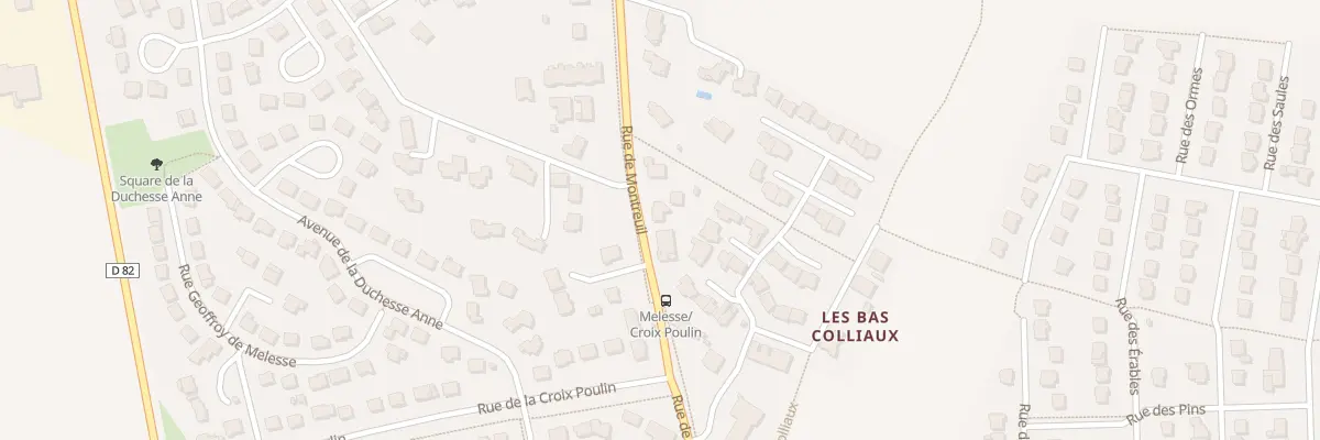 Plan du 26C Rue de Montreuil à Melesse