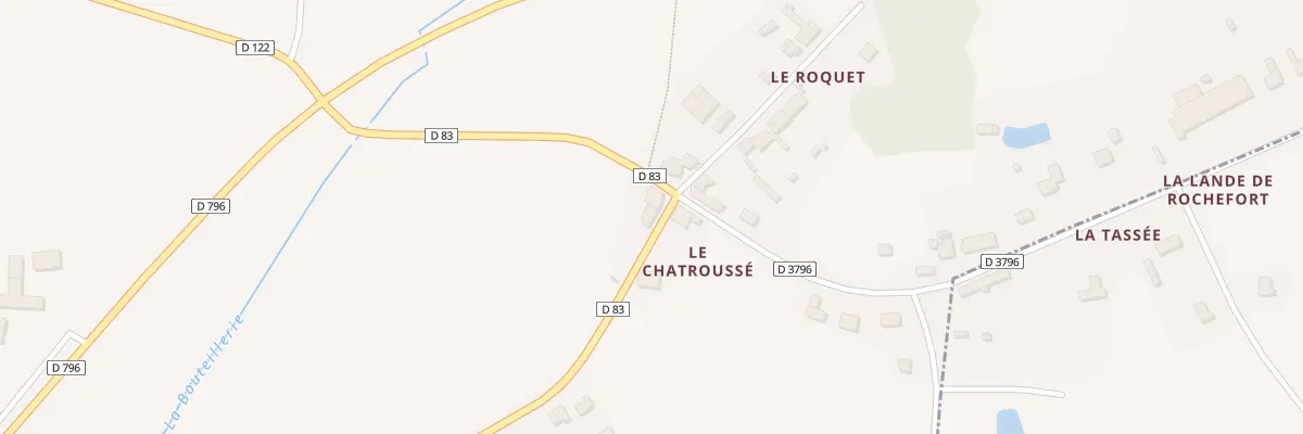 Plan du 5077 Le Chatrousse à Trémeheuc