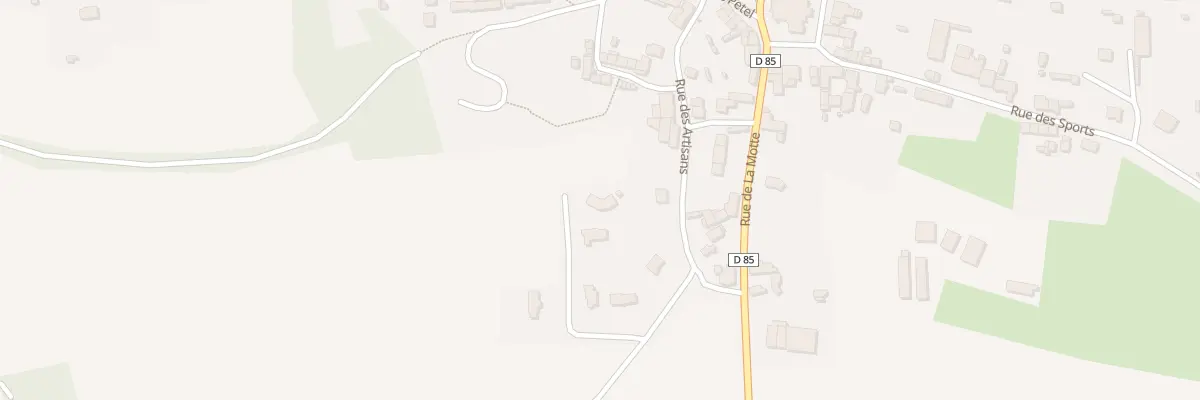 Plan du 5000 Les Longchamps à Epiniac