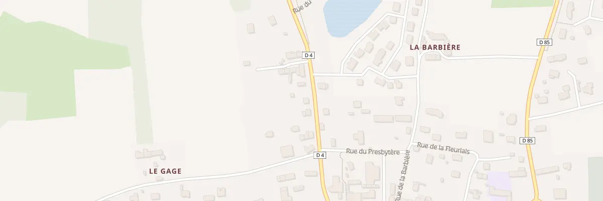 Plan du 11 Rue du Douet des Roches à Epiniac