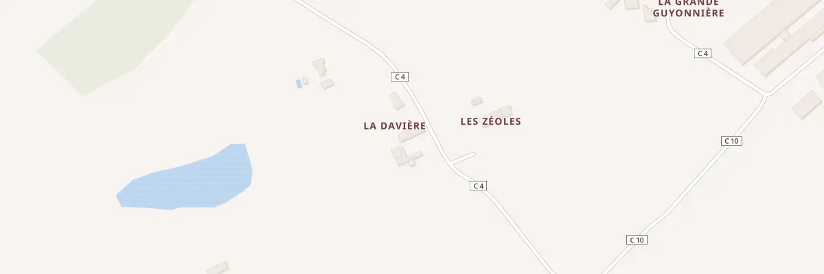 Plan du 5157 La Davière à Maché