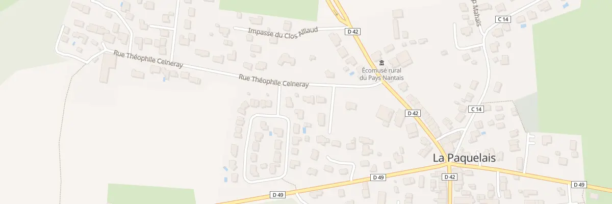 Plan du 6B Rue théophile ceineray à Vigneux-de-Bretagne