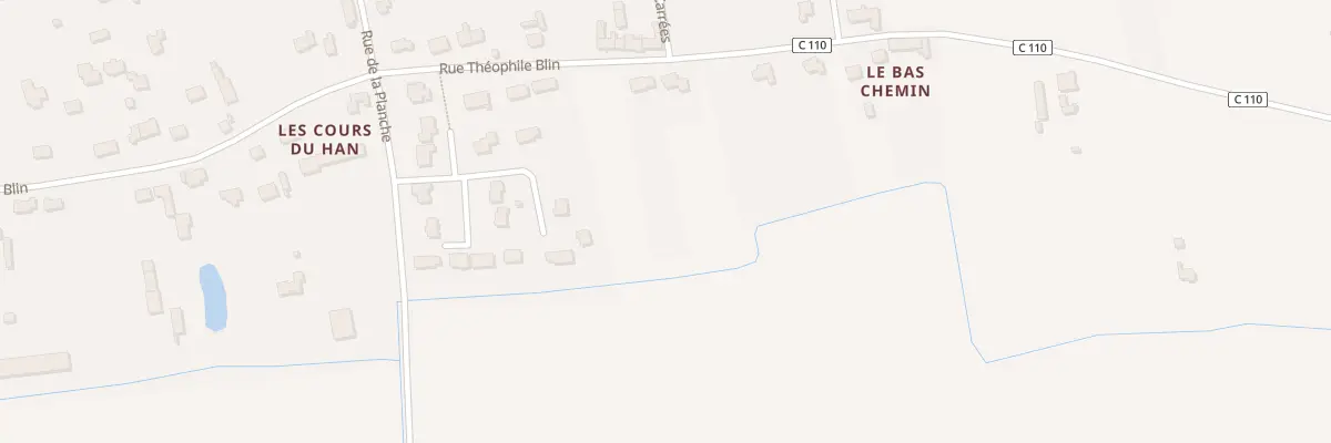 Plan du 34E Rue Théophile Blin à Cherrueix