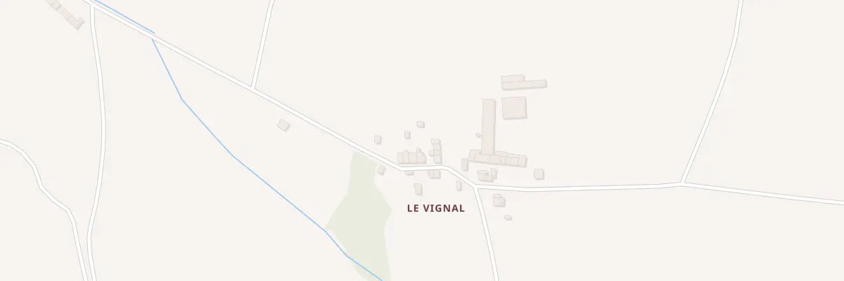 Plan du 5535 Le Vignal à La Dominelais