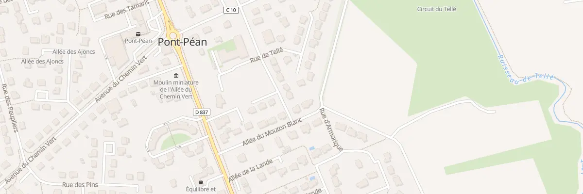 Plan du 41 Rue de Tellé à Pont-Péan
