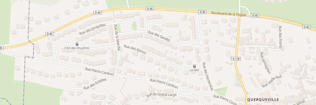Plan du 20 Rue des Ajoncs - Querqueville à Cherbourg-en-Cotentin