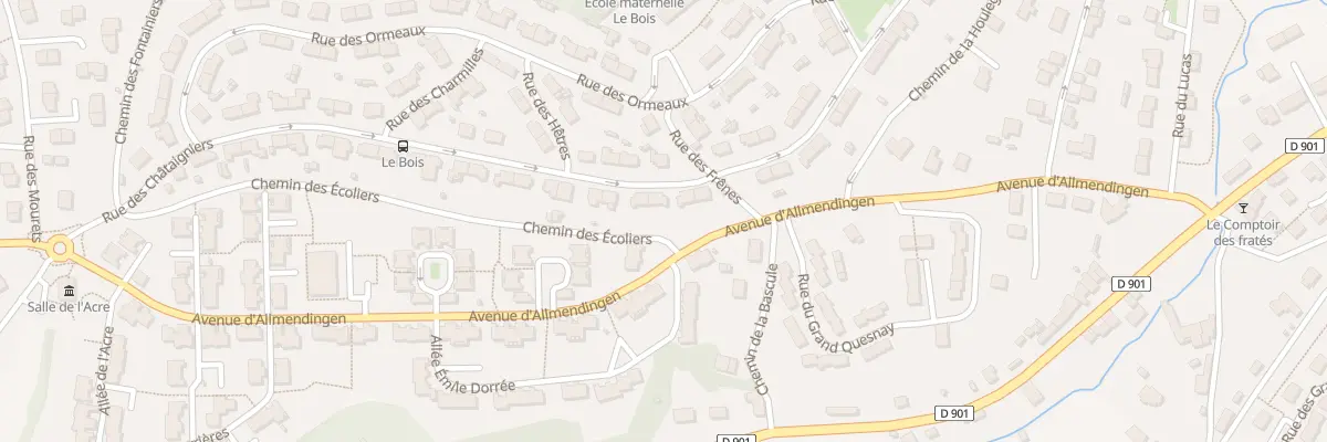 Plan du 32 Rue des Chataigniers à Cherbourg-en-Cotentin