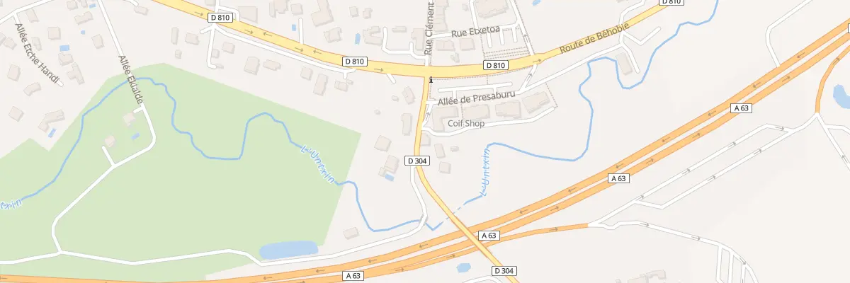 Plan du 80 Rte de Kanpobaita à Urrugne