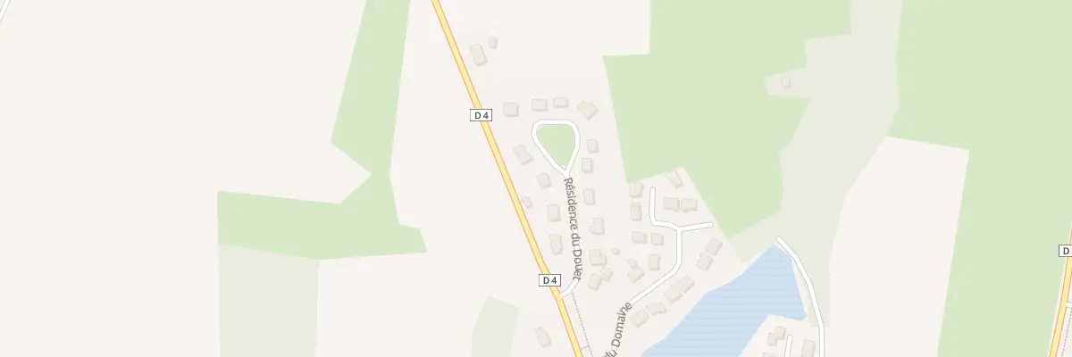 Plan du 5 Res du Douet à Epiniac