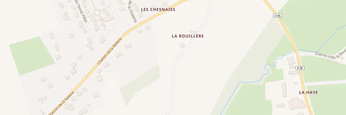 Plan du 11A La Rouillere à Baguer-Pican