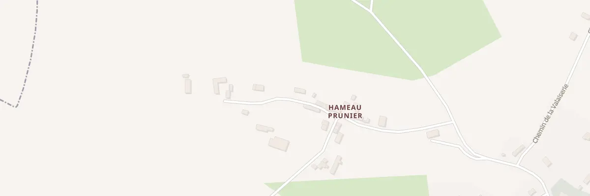 Plan du 18 Hameau Prunier au Mesnil
