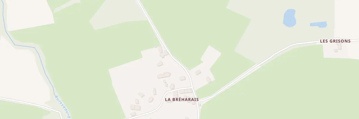 Plan du 8308 La Bréharais à Blain